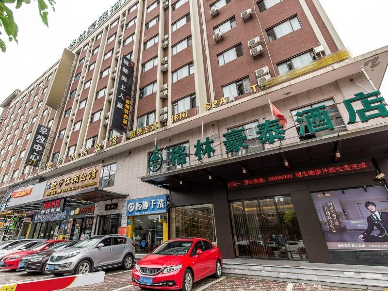Greentree Inn Shanghai Zhoupu Town Xiupu Road Business Hotel Exterior photo