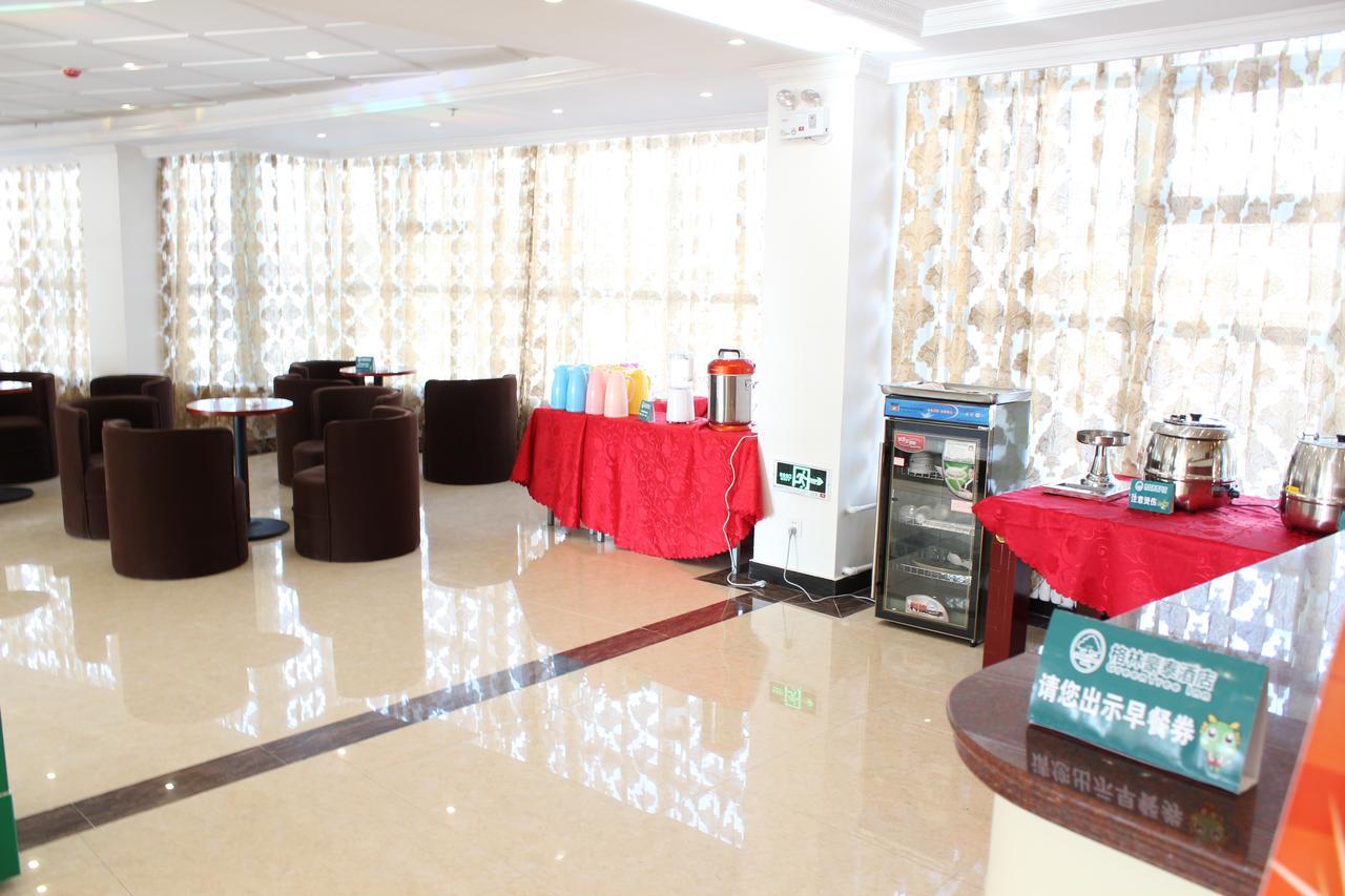 Greentree Inn Shanghai Zhoupu Town Xiupu Road Business Hotel Exterior photo